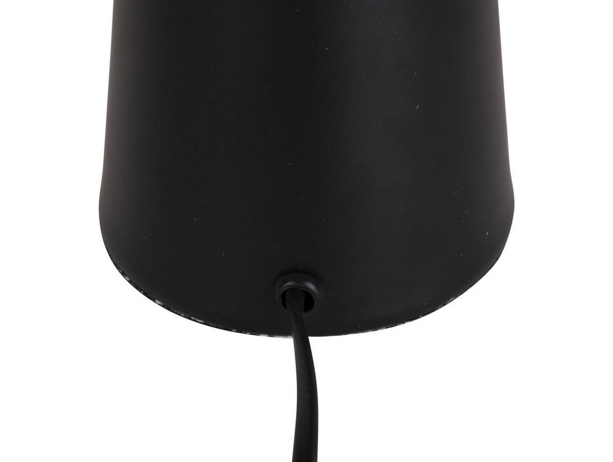 TISCHLAMPE Sublime 11/11/51 cm - Schwarz, Metall (11/11/51cm) - Leitmotiv
