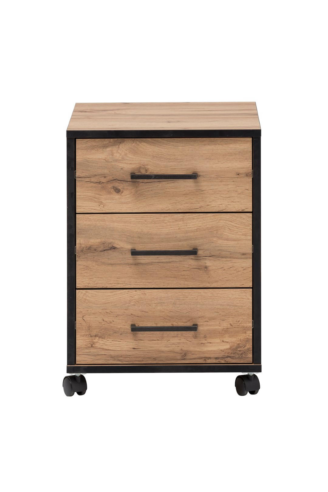 ROLLCONTAINER Panda 57x40x50 cm Eiche - Eichefarben, Holz (40/57/50cm) - PROREGAL