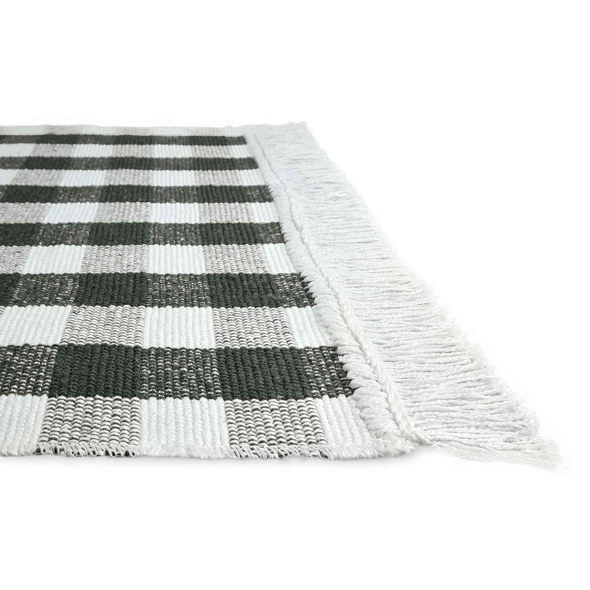 KÜCHENTEPPICH MATRIX - Anthrazit, Textil (50/100cm) - WohnDirect