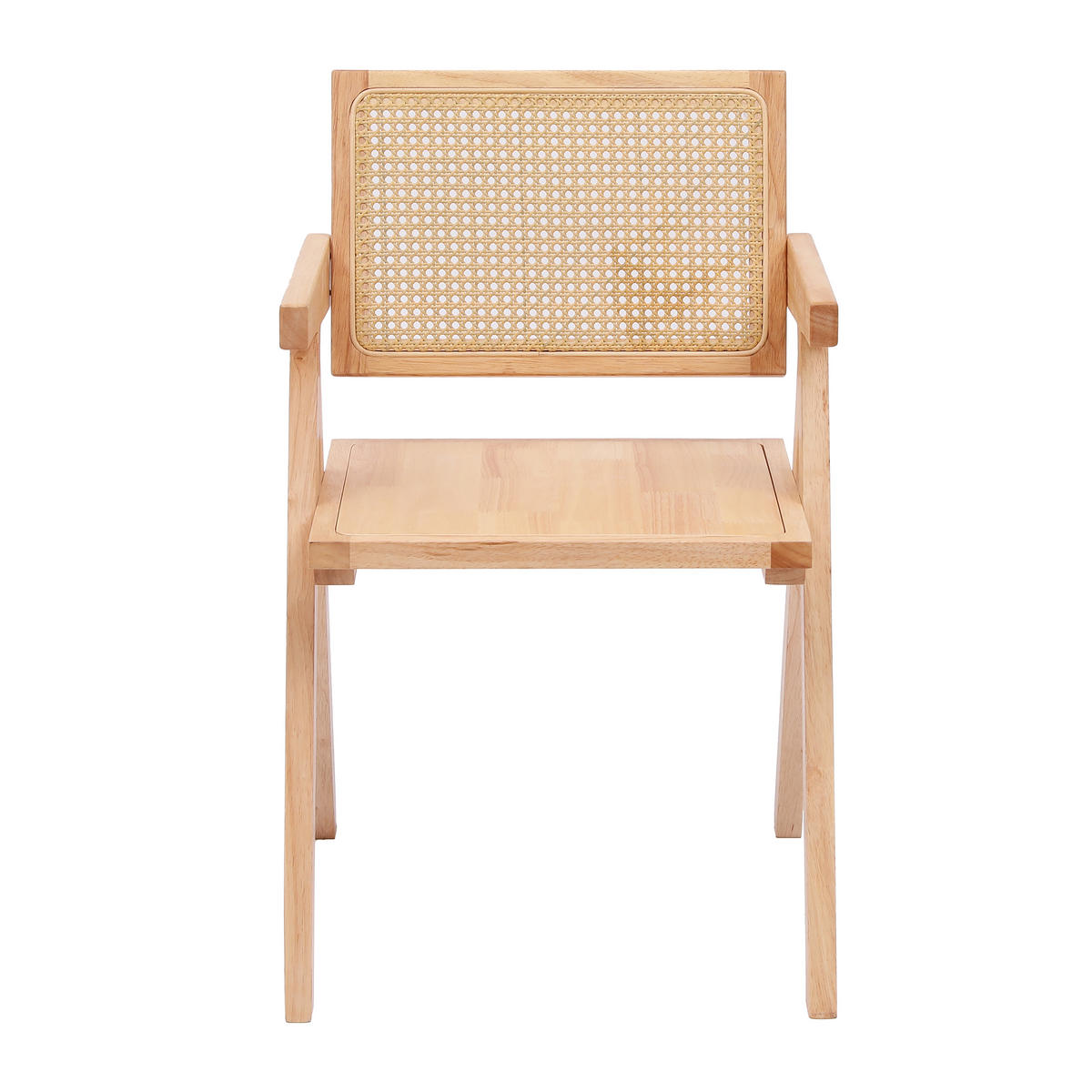 STUHL 1er-Set Holz Braun - Braun, Holz (51/80/54cm) - Nordlys