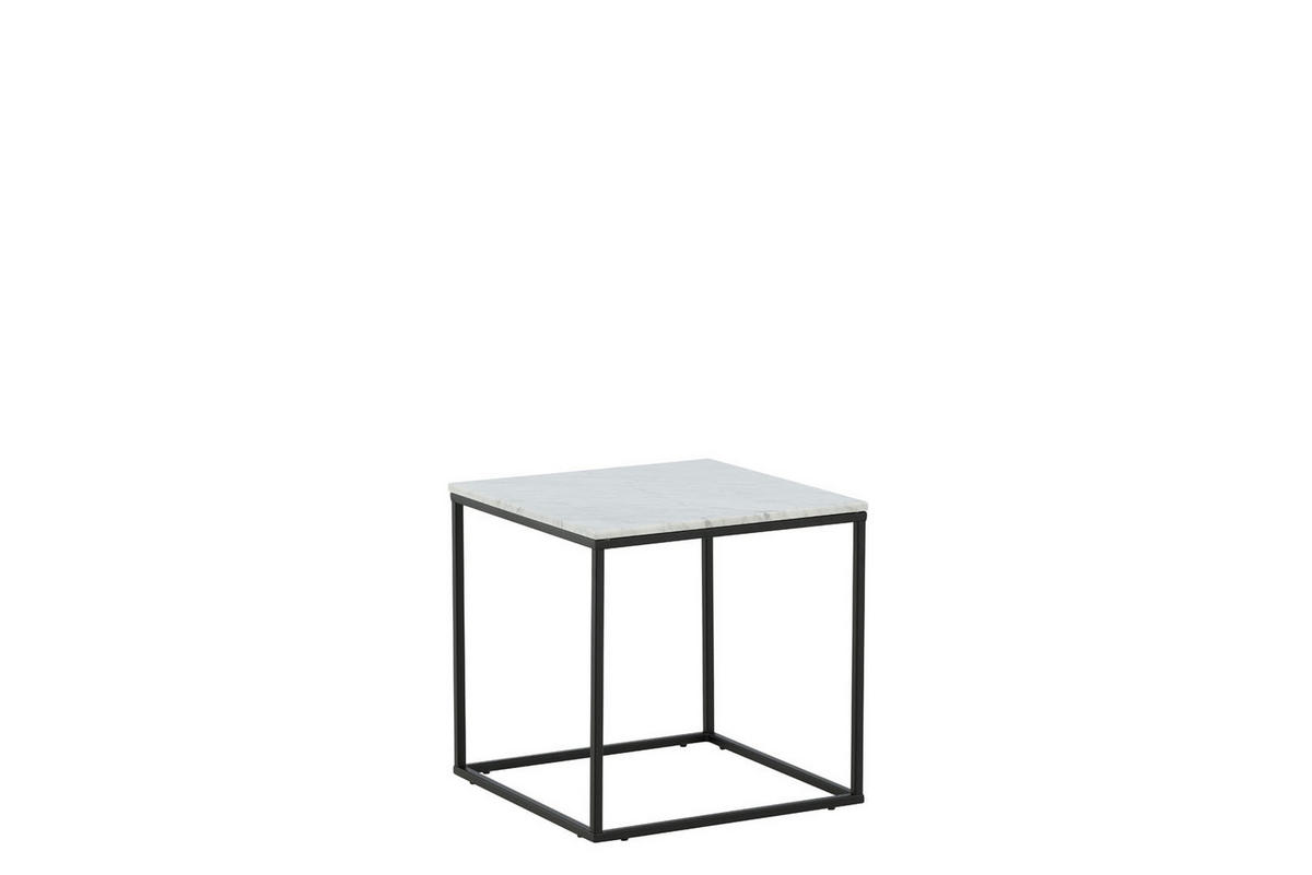 COUCHTISCH 50x50 cm - Weiß, Holzwerkstoff (50/50/50cm) - ebuy24