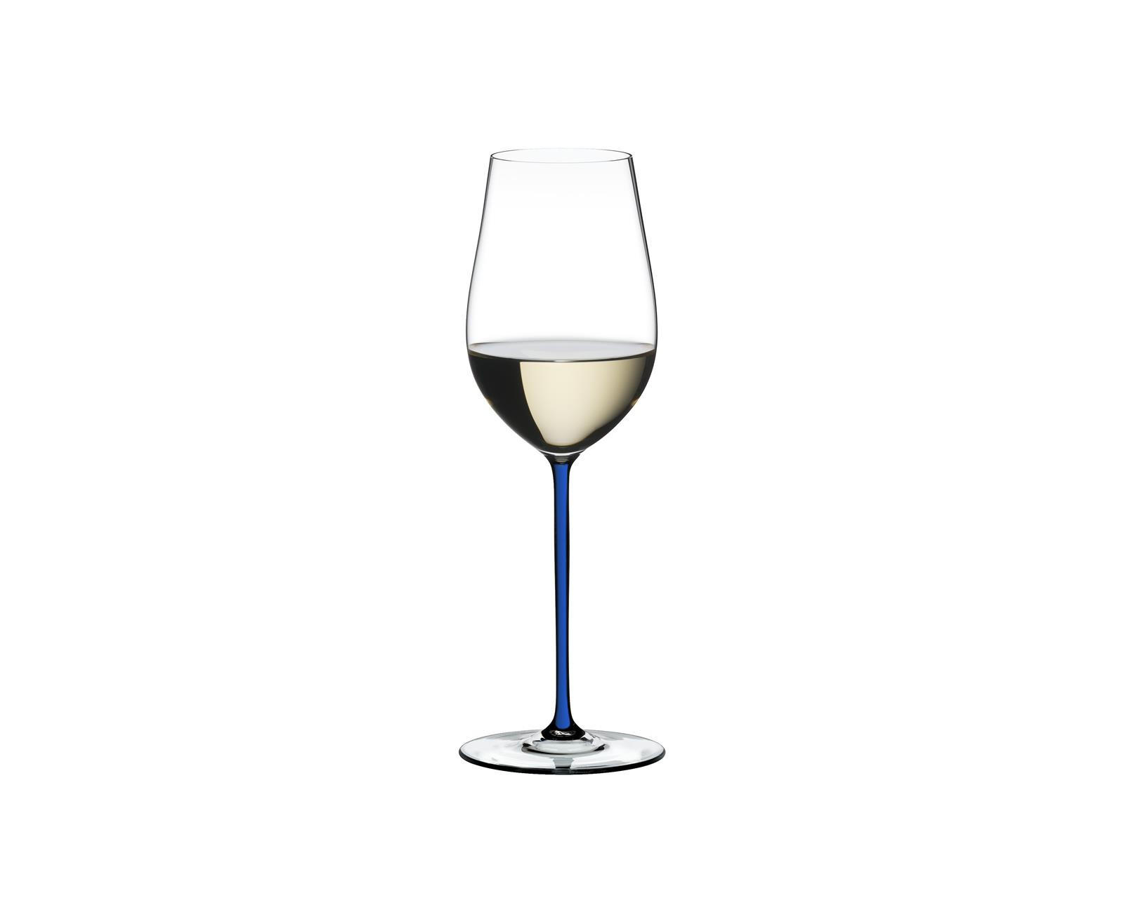 RIESLING/ZINFANDEL WEINGLAS Fatto A Mano Dunkelblau 125 ml - Dunkelblau, Glas (0.125L) - Riedel