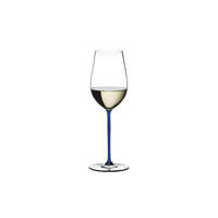 RIESLING/ZINFANDEL WEINGLAS Fatto A Mano Dunkelblau 125 ml - Dunkelblau, Glas (0.125L) - Riedel