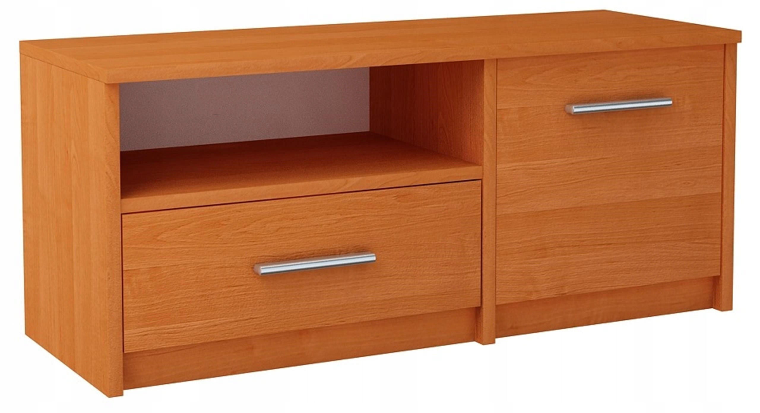 FERNSEHKOMMODE BODO 1D1S Erle 98/35/42 cm - Erlefarben, Holzwerkstoff (98/42/35cm) - Matkam Möbel