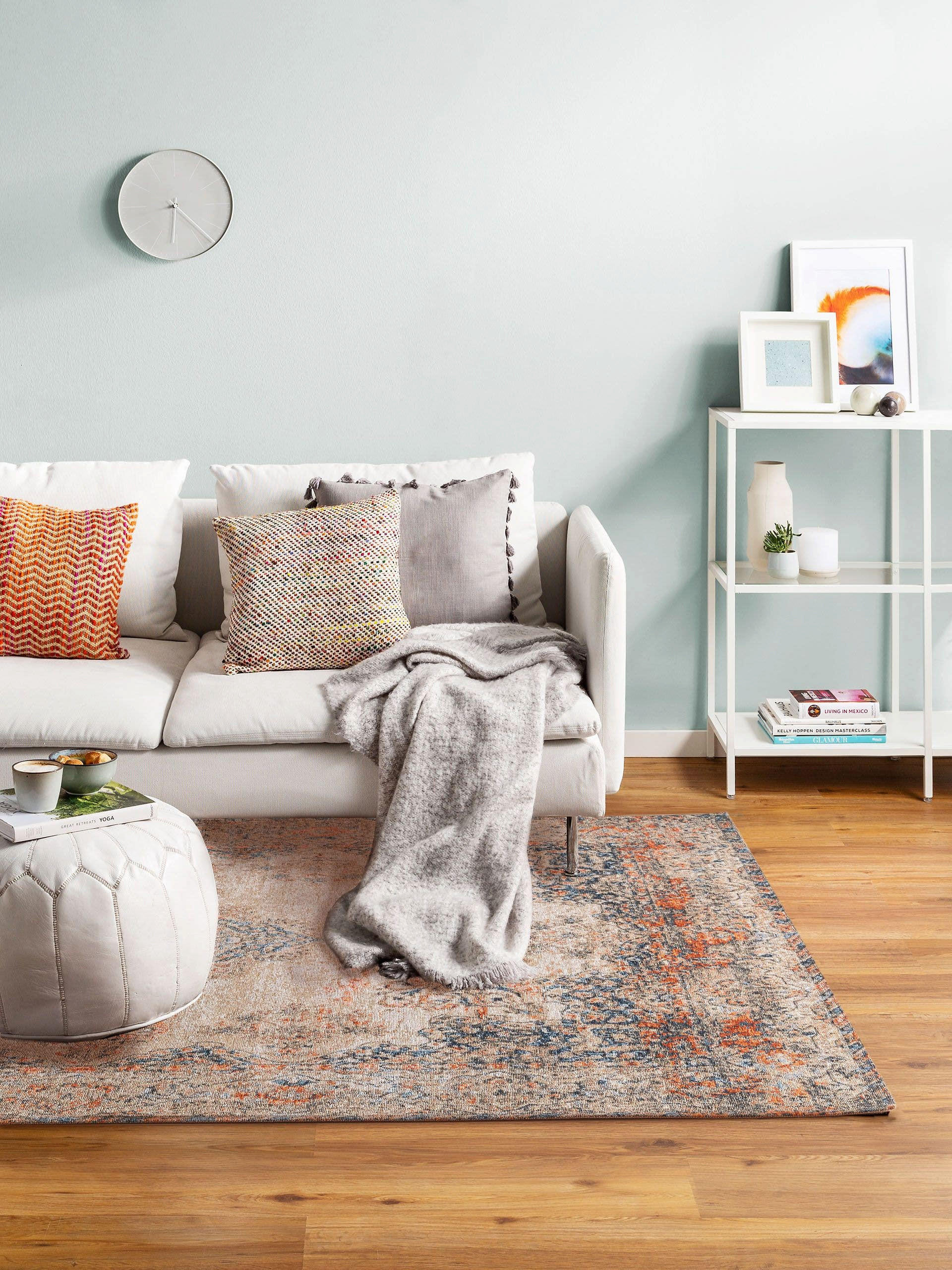 FLACHGEWEBETEPPICH Stay Multicolor 75x165 cm - Multicolor, Textil (75/165cm) - benuta Pop