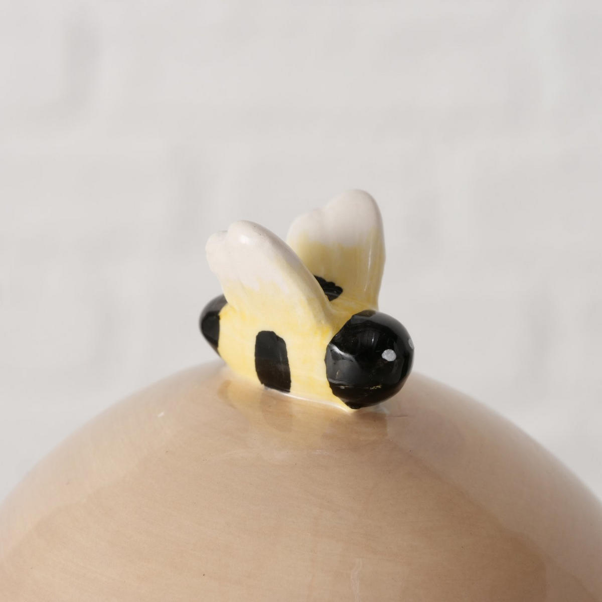KERAMIKBEHÄLTER Honey 445 ml - Multicolor, Keramik (10.5/14/10.5cm) - Boltze Home