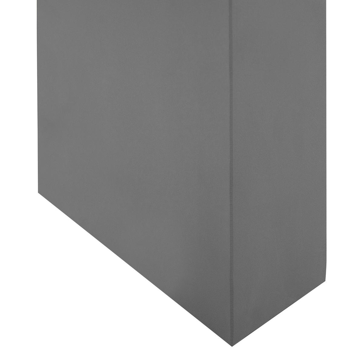 VRTNA KLUPA beton sivi 150 cm t-oblika Taranto - siva, kamen (150/45/40cm) - Beliani