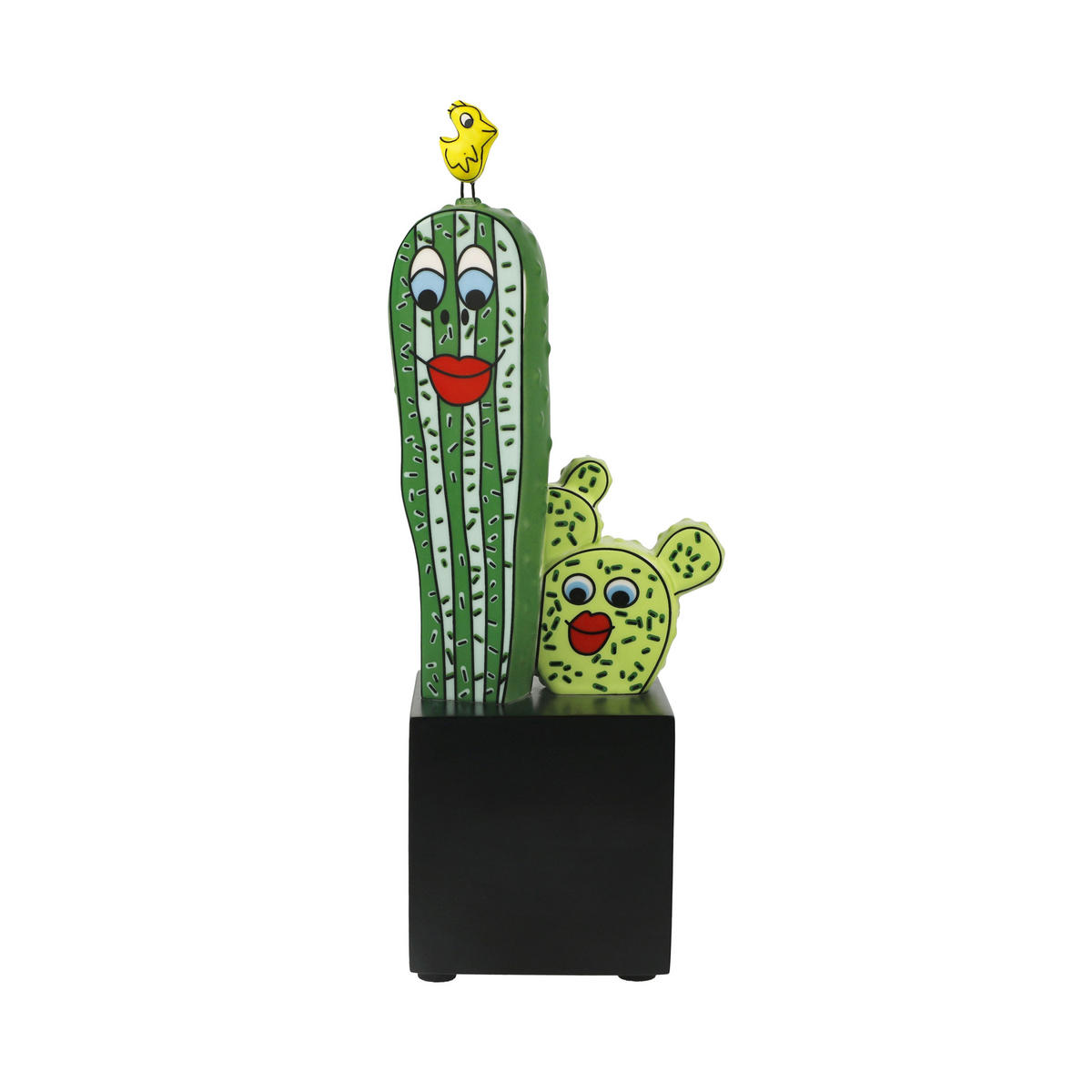 DEKOFIGUR James Rizzi -Prickly Pair, Porzellan, Bunt, 23 cm - Multicolor, Keramik (7/23/8.5cm) - Goebel