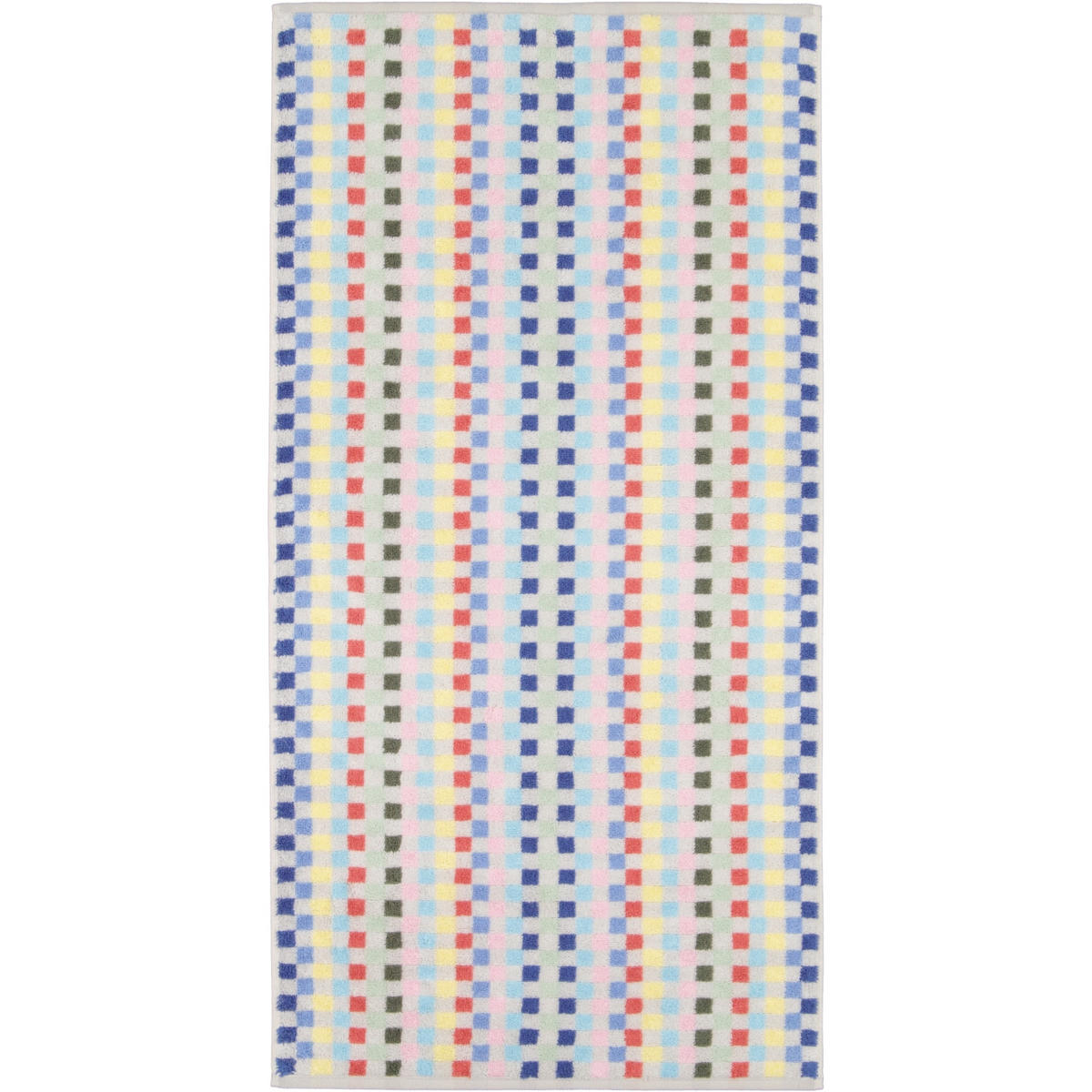 HANDTÜCHER CAMPINA KARO 6234 MULTICOLOR - 12 - Multicolor, Textil (50/100cm) - Cawoe