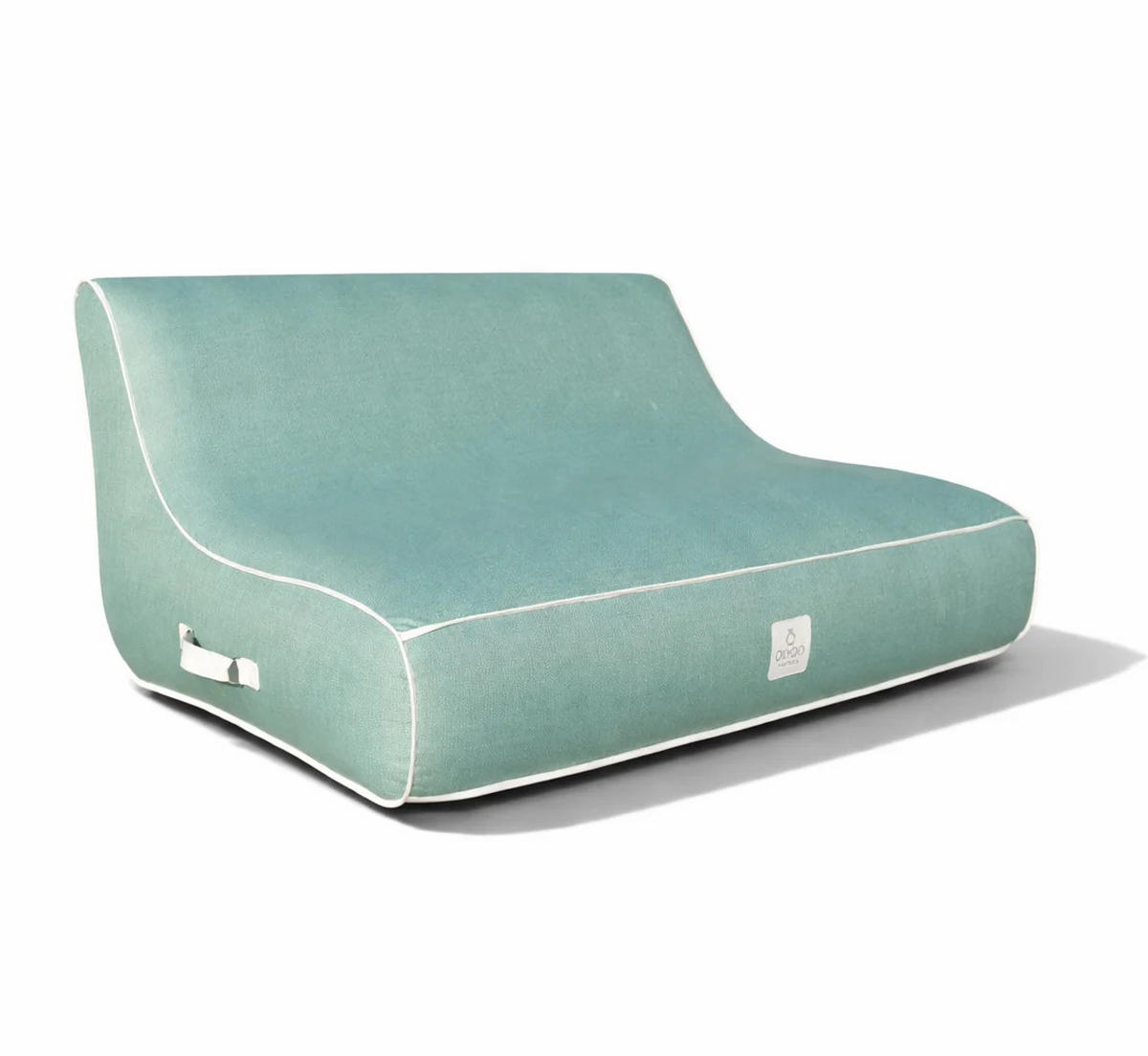 LOUNGESOFA ALIZÉ Grün - Mintgrün/Grün, Kunststoff/Textil (160/75/105cm) - Coco Lounge
