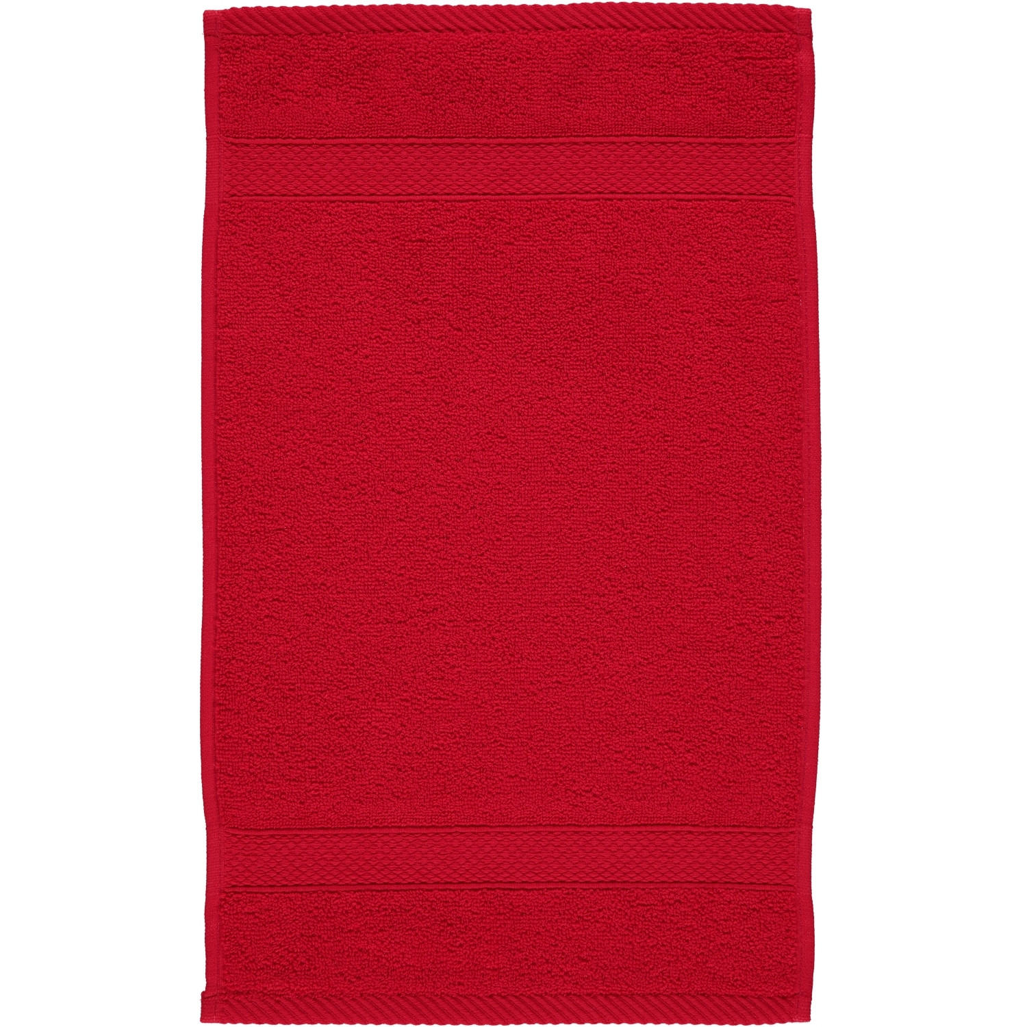 GÄSTETUCH DIAMANT CHINA RED - 270 - Rot, Textil (30/50cm) - Egeria