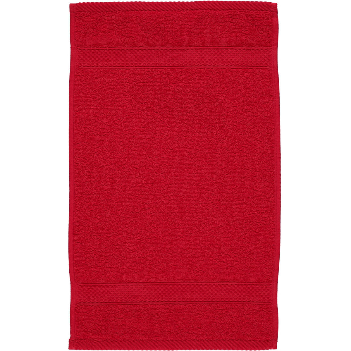 GÄSTETUCH DIAMANT CHINA RED - 270 - Rot, Textil (30/50cm) - Egeria