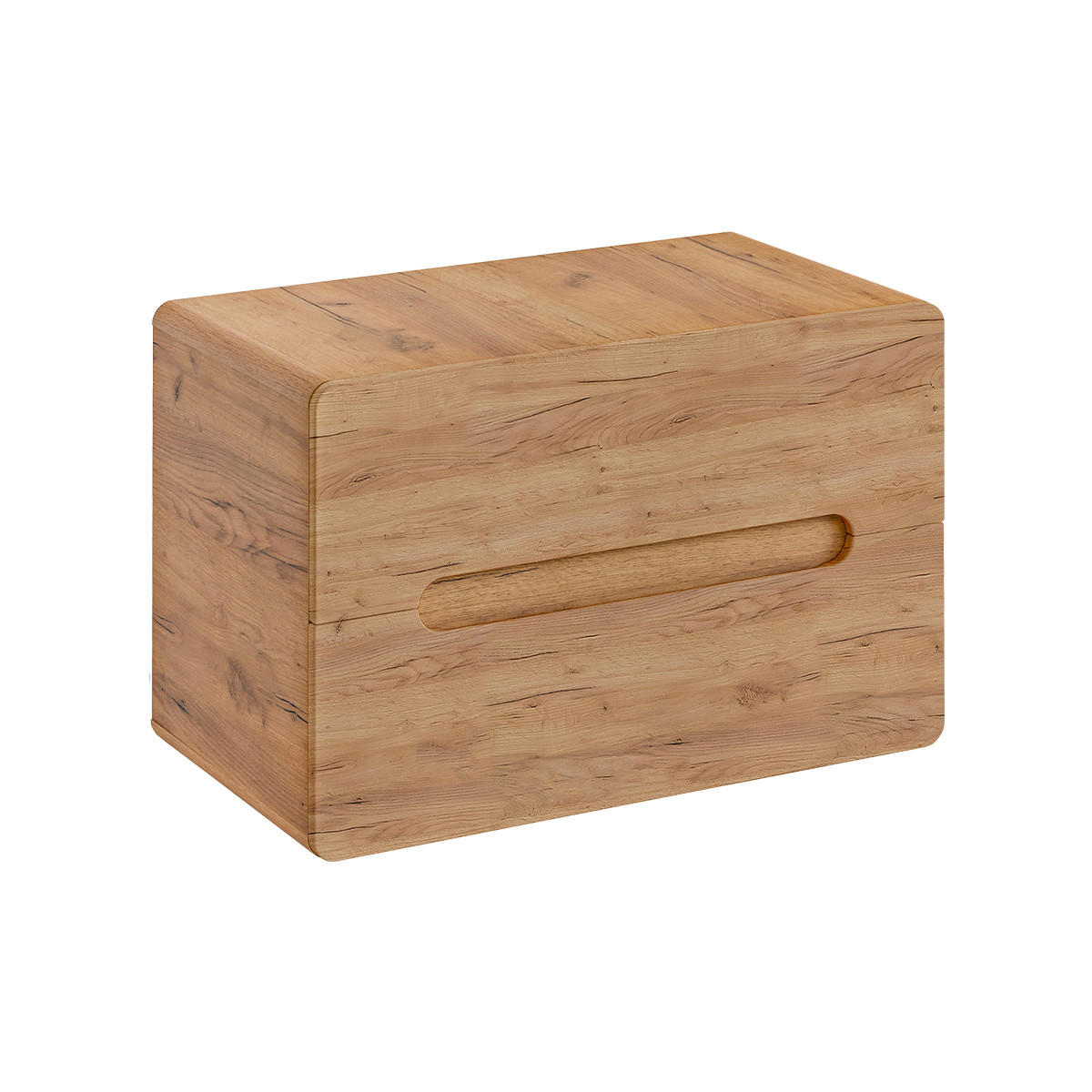 WASCHTISCHUNTERSCHRANK 80cm Arun Holz - Braun, Holzwerkstoff (80/53/46cm) - Petits-meubles