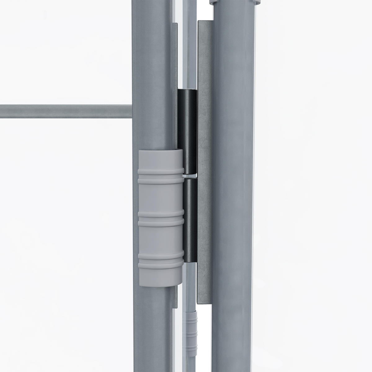 TUNNEL-GEWÄCHSHAUS DE-05771 Begehbar, transparente Folie Transparent - Transparent, Kunststoff/Metall (200/195/300cm) - ComfortXL