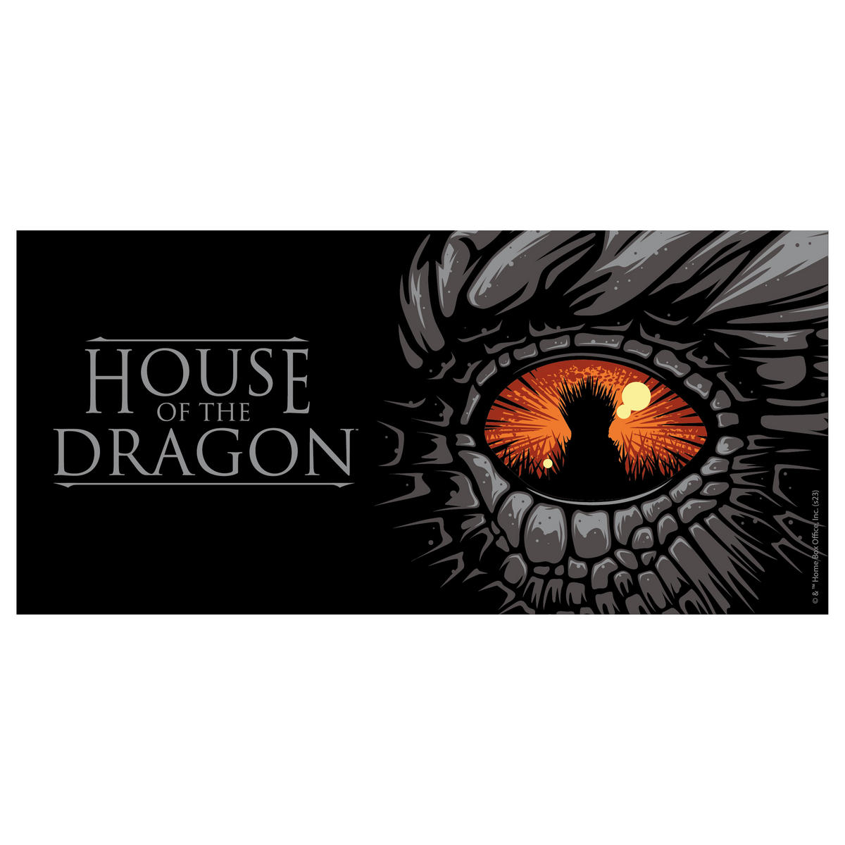 KAFFEEBECHER House of the Dragon Dragon Eye Schwarz 320 ml - Schwarz, Keramik (0.32L) - Game of Thrones