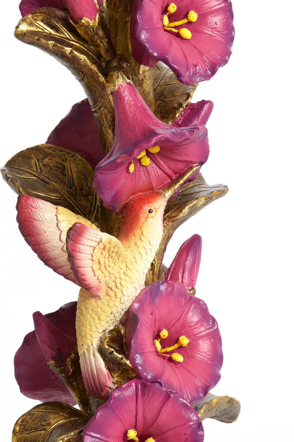 LAMPENSOCKEL Berisso Rosa 15/15/45.5 cm - Pink, Kunststoff (15/15/45.5cm) - Light & Living