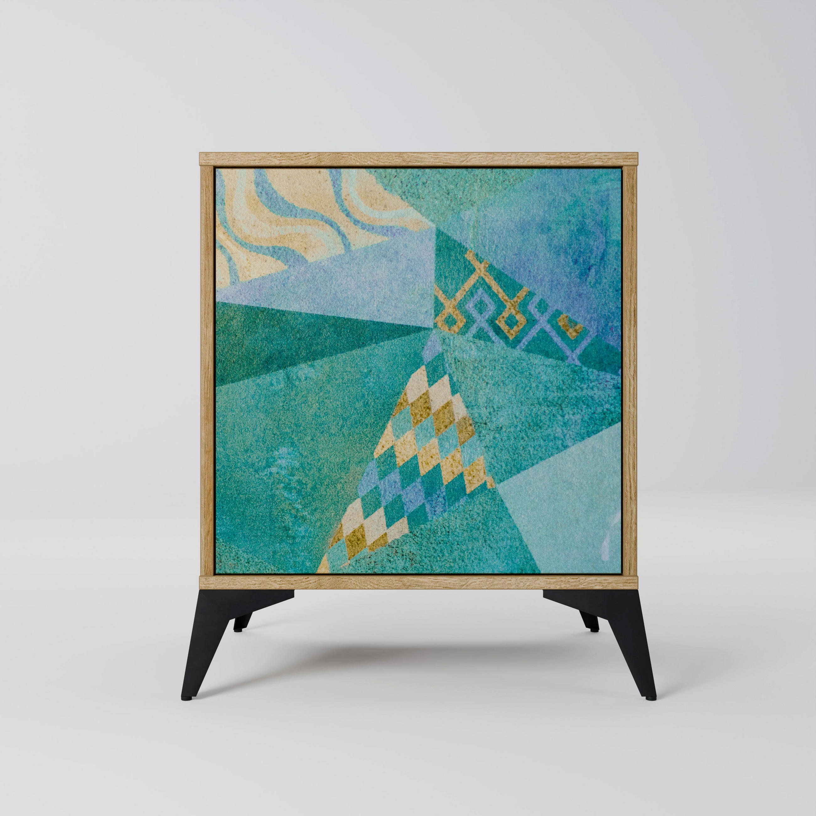 SpaceRebels Sideboard Eiche 57.5x70.5x42 cm