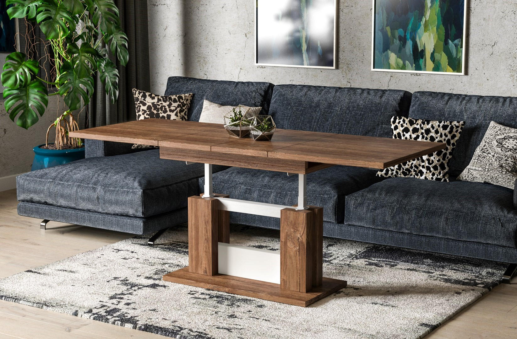 COUCHTISCH Fabel - Eiche San Remo, Holzwerkstoff (110/65/58cm) - Endo-Moebel