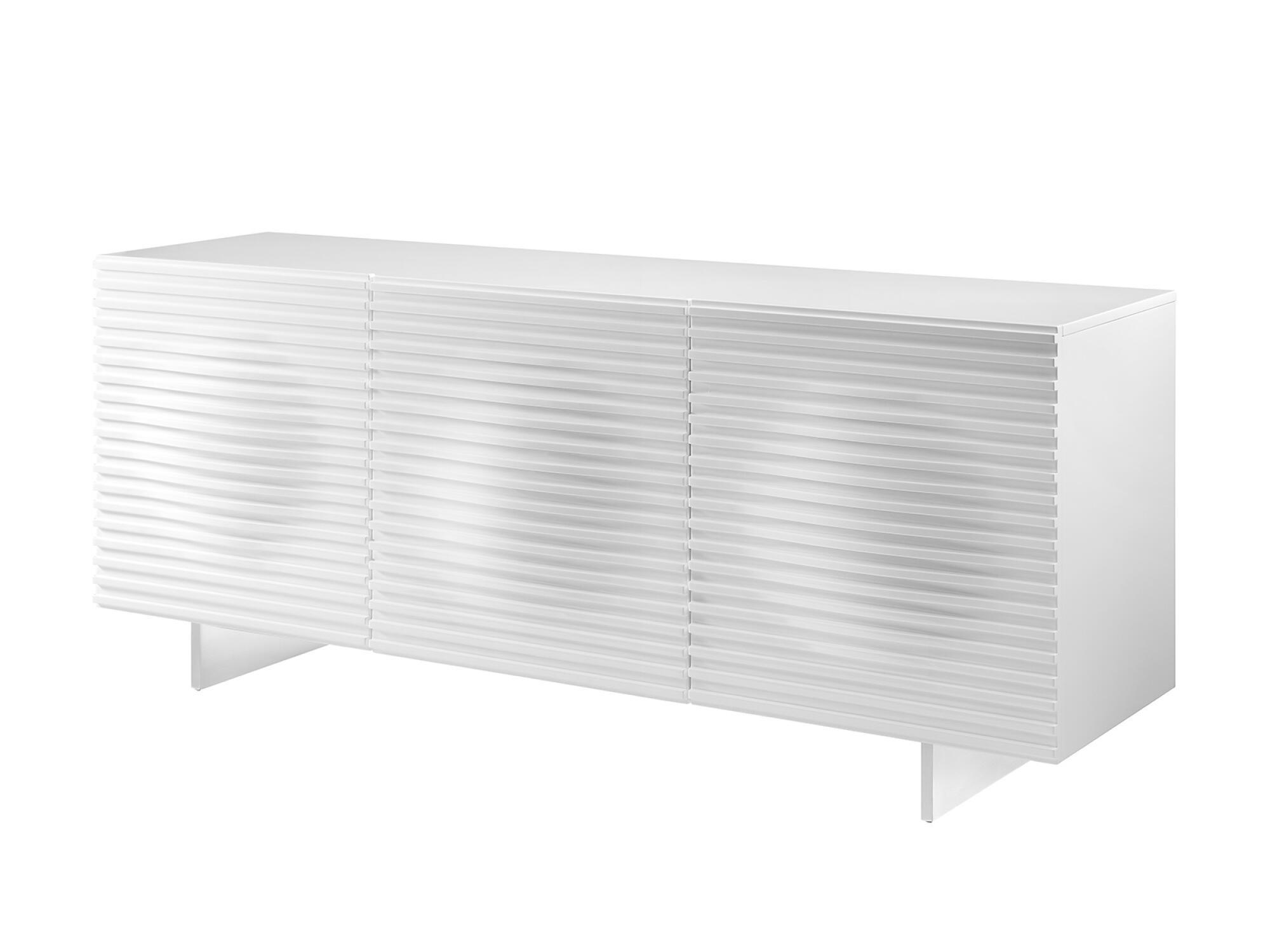 SIDEBOARD HUDSON Weiß 180x49x73 cm - Weiß, Holzwerkstoff (180/73/49cm) - FURNLUX