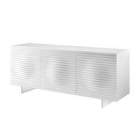 SIDEBOARD HUDSON Weiß 180x49x73 cm - Weiß, Holzwerkstoff (180/73/49cm) - FURNLUX