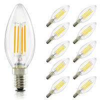 LEUCHTMITTEL Zivoltisyn 3.5/3.5/10 cm - Transparent, Glas (3.5/10cm) - ZMH