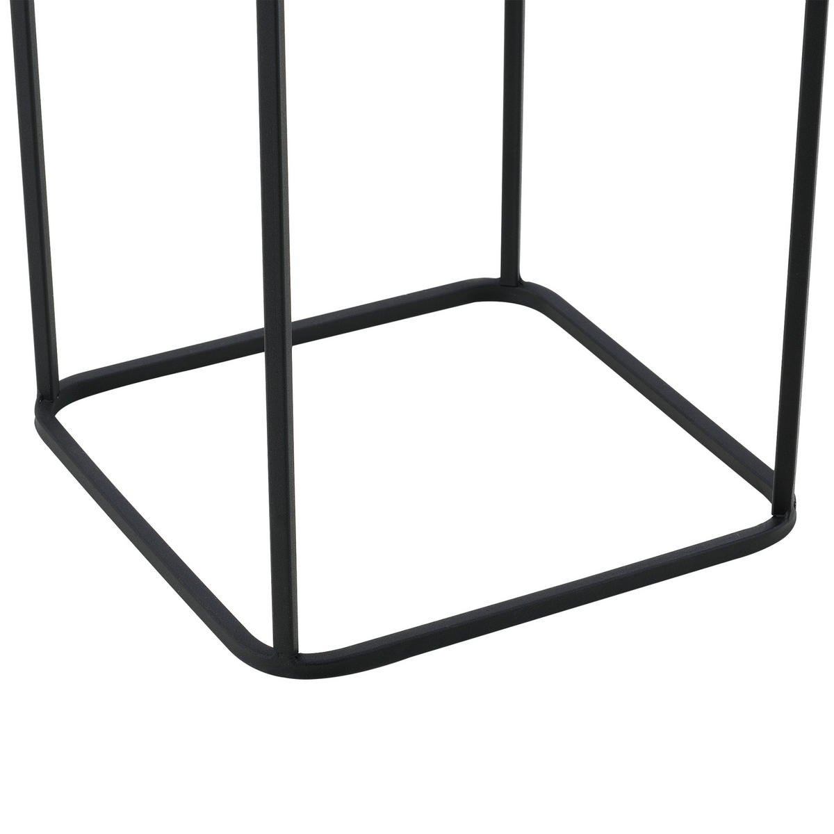 SADA STOJANŮ NA ROSTLINY, 2 KS Mettet - černá/zlatá, kov (25/70/25cm) - [en.casa]