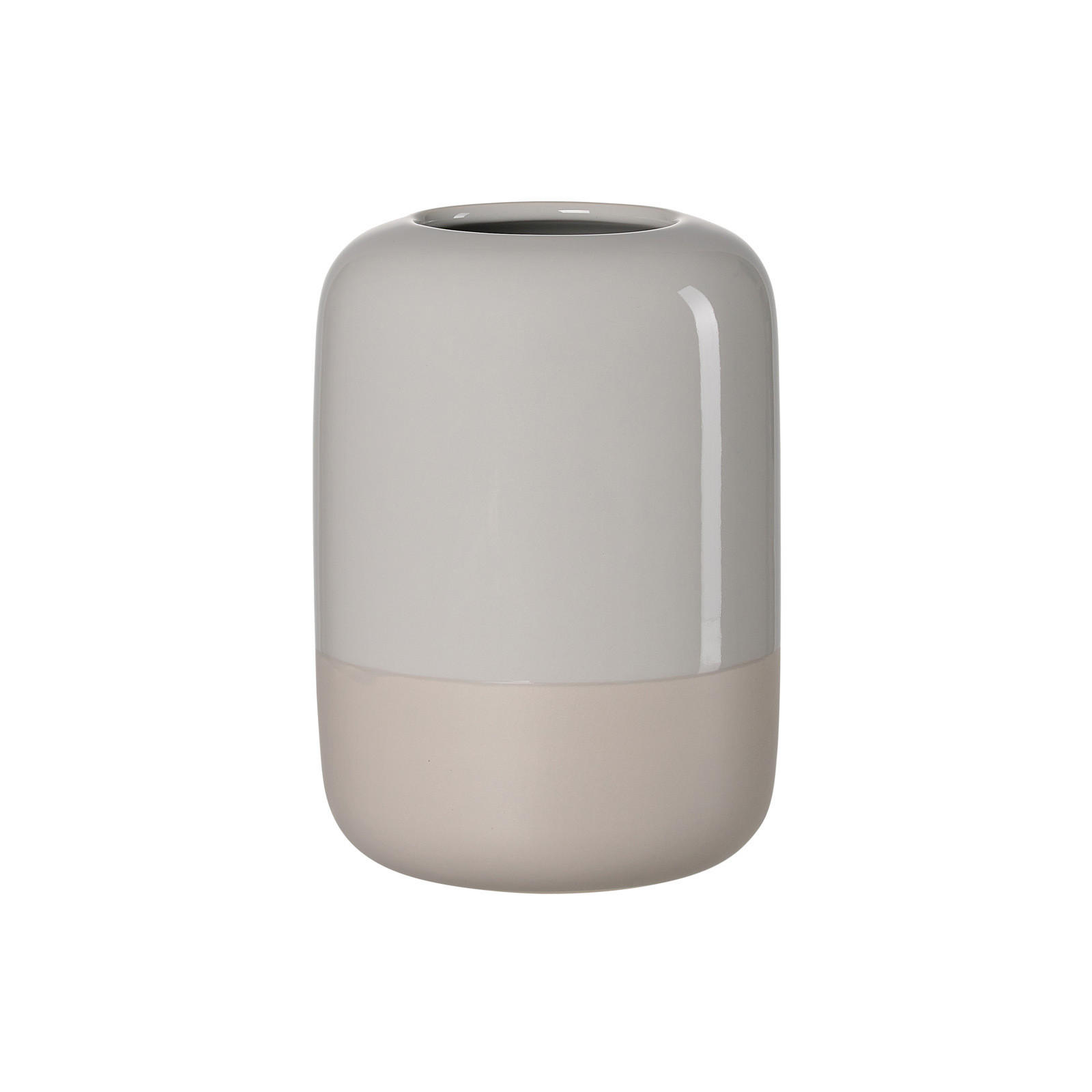 VASE Dome Grau 20 cm - Grau, Keramik (20cm) - Ritzenhoff Breker