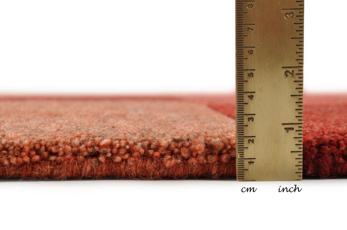 WOLLTEPPICH Dalas 250x300 cm - Rot, Textil (250/300cm) - THEKO