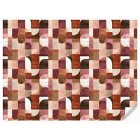 TAPETE - Geometrie - Modern - Retro - 280x200 cm - Multicolor, Papier (280/200cm) - OnlyWow