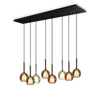 HÄNGELEUCHTE Belluna Mehrfarbig Ø 14cm - Multicolor, Glas (14/14/35cm) - s.luce