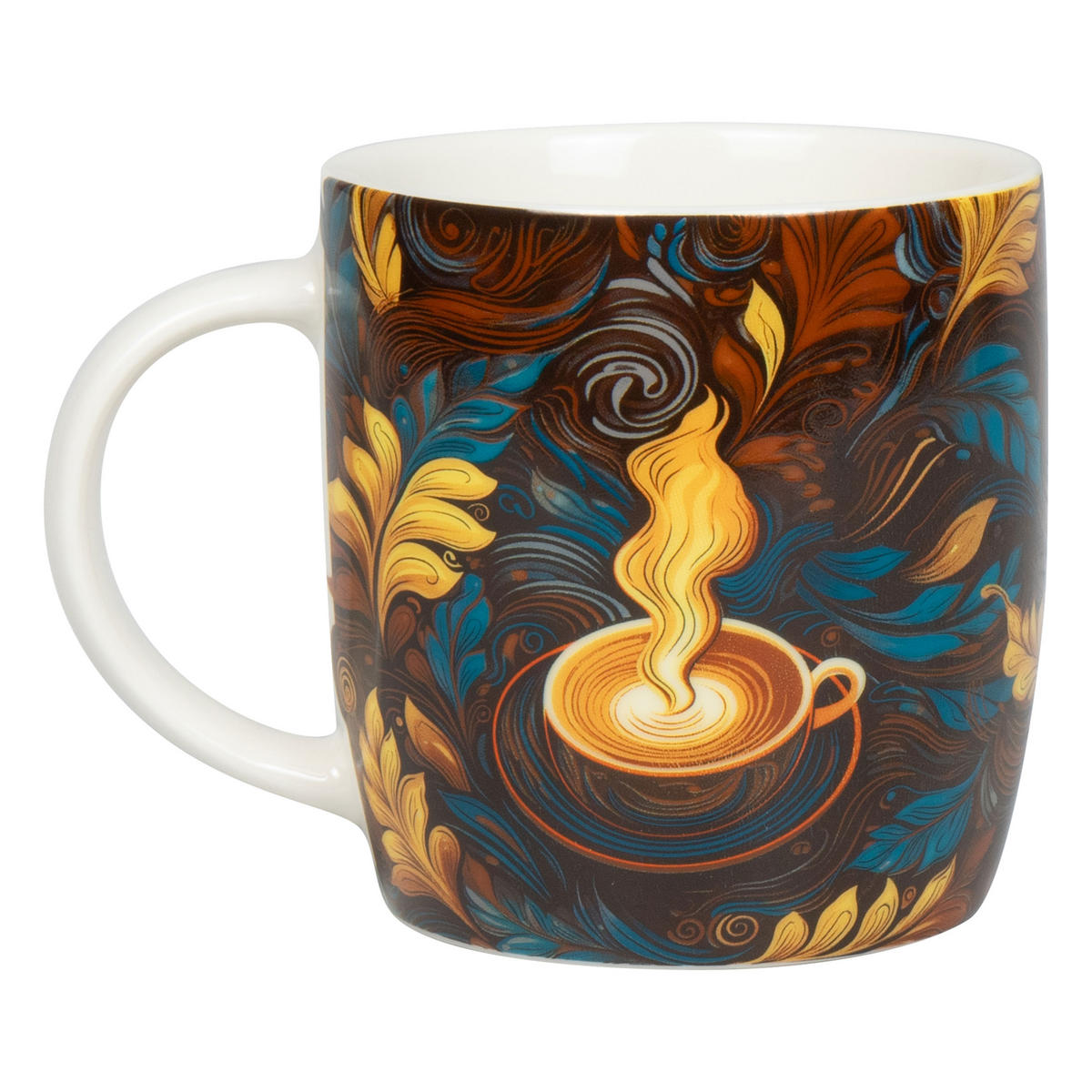 KAFFEEBECHER Coffee Oak - Naturfarben, Keramik (0.4L) - Könitz