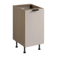 UNTERSCHRANK D45 P/L – Sorento Beige – Beige / Eiche - Eichefarben/Beige, Holzwerkstoff (45/87/52cm) - ROYAL24_MARKT