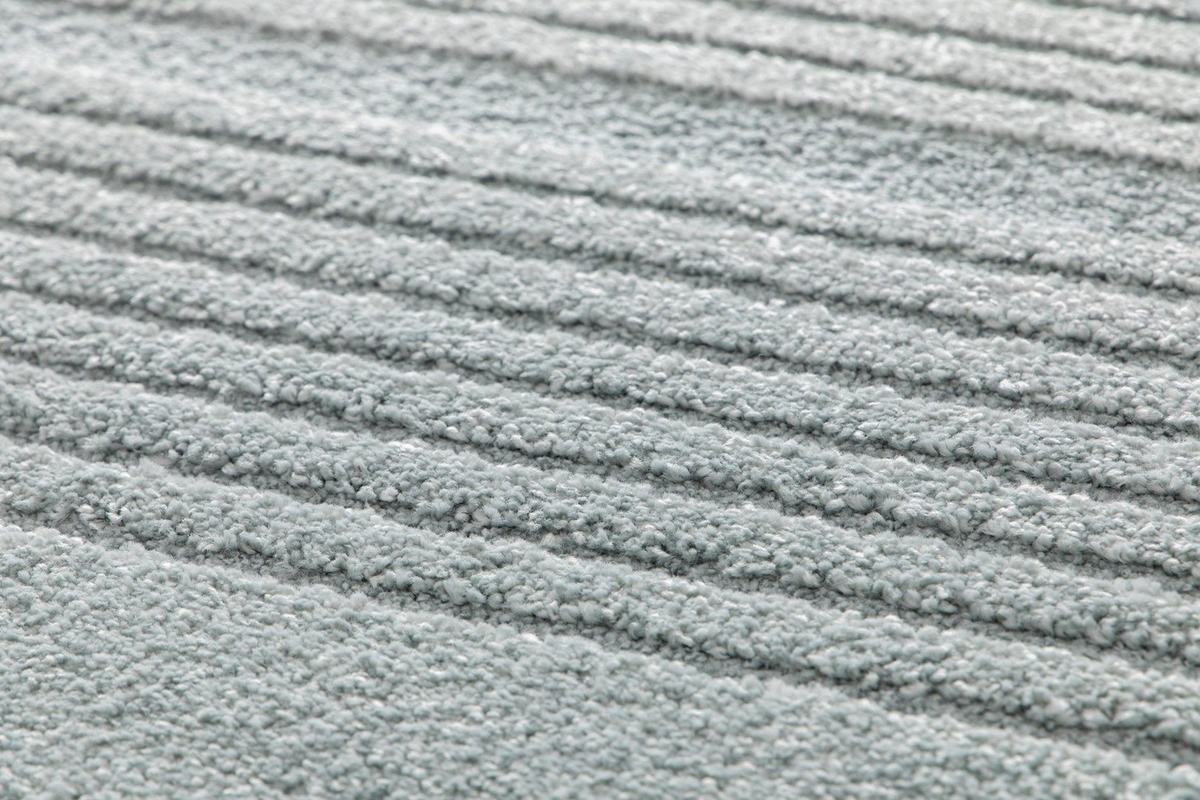 TEPPICH sehr weich mit Relief-Effekt blau - Blau, Textil (200/290cm) - AFK Living