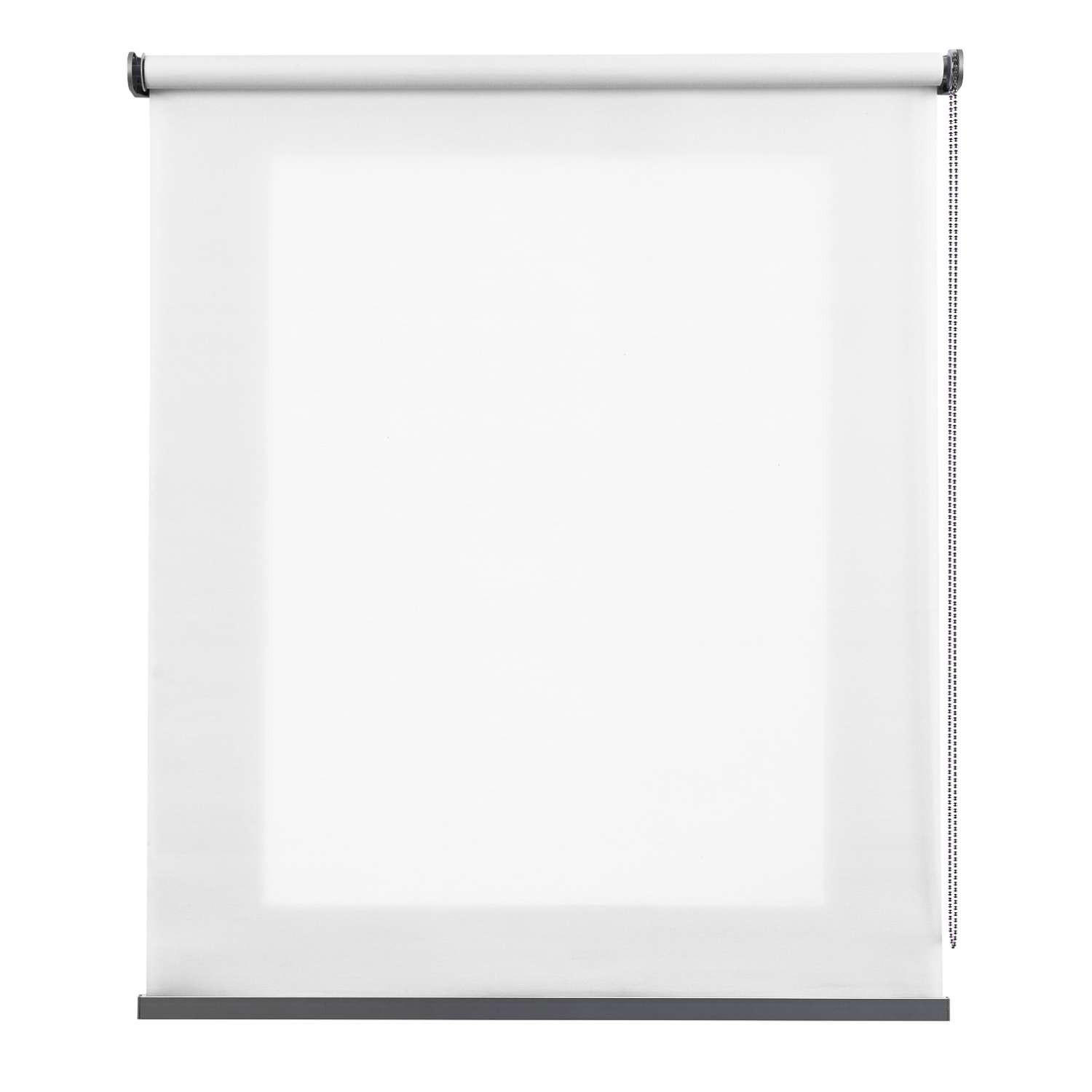 ROLLO Weiß, 45 cm x 180 cm - Weiß, Kunststoff (45/180cm) - STORESDECO