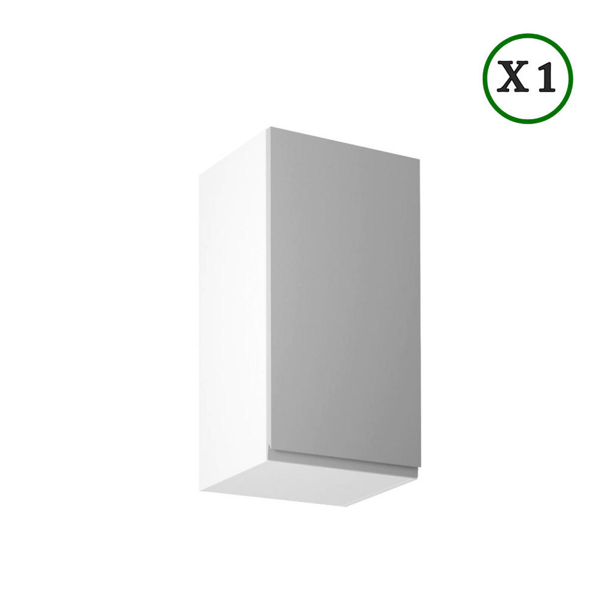 ECKKÜCHE – 250 cm – K67-G250 – Velmora – Grau – ohne E-Geräte - Grau, Holzwerkstoff (250/212/270cm) - ROYAL24_MARKT