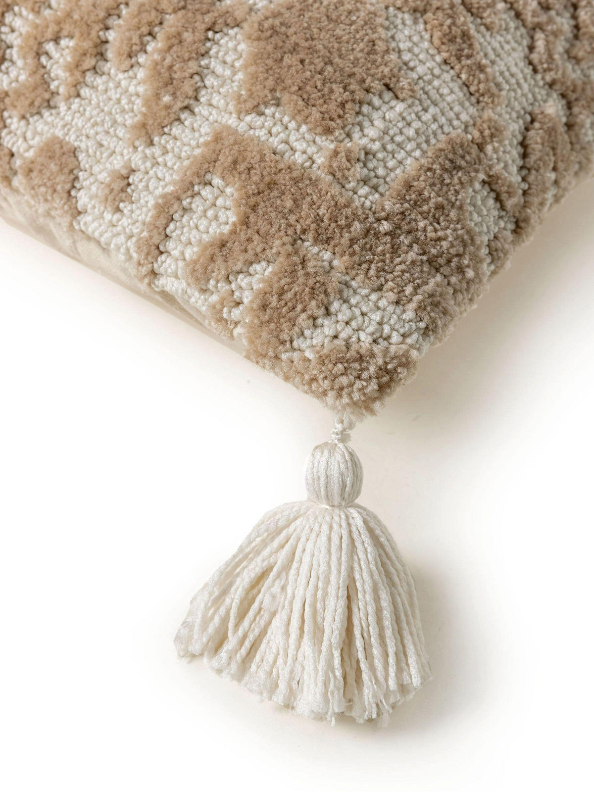 KISSENBEZUG Elias Beige 45x45 cm - Beige, Textil (45/45cm) - benuta Nest