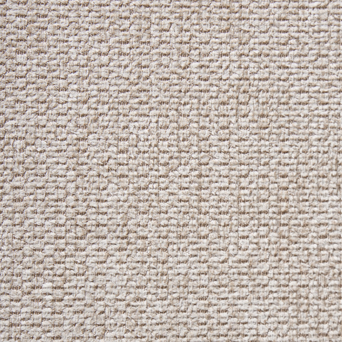 ESSZIMMERSTUHL 2er-Set drehbar Stoff Hellbeige Coso - Beige, Textil (64/84/64cm) - Beliani