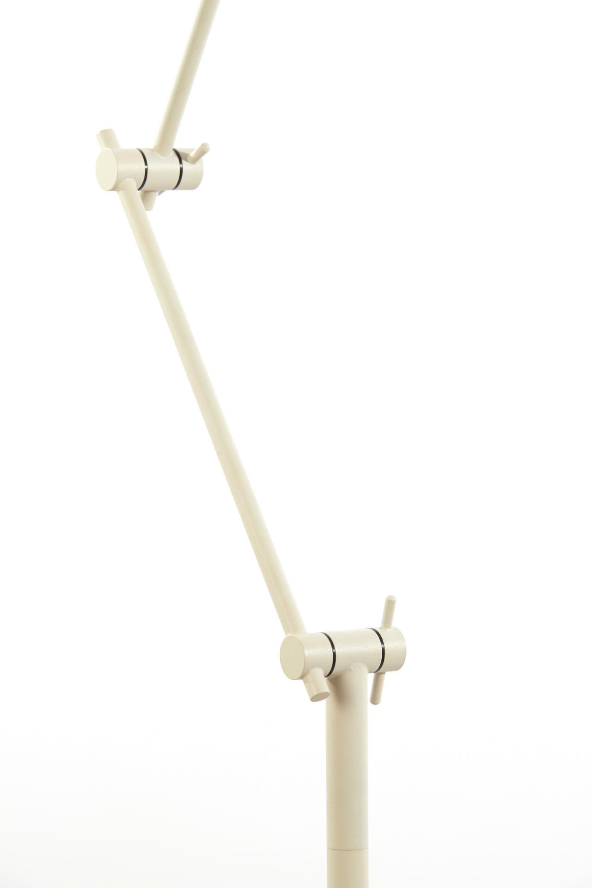 STEHLEUCHTE Rijeka Grau Ø73/150 cm - Grau, Metall (73/25/150cm) - Light & Living