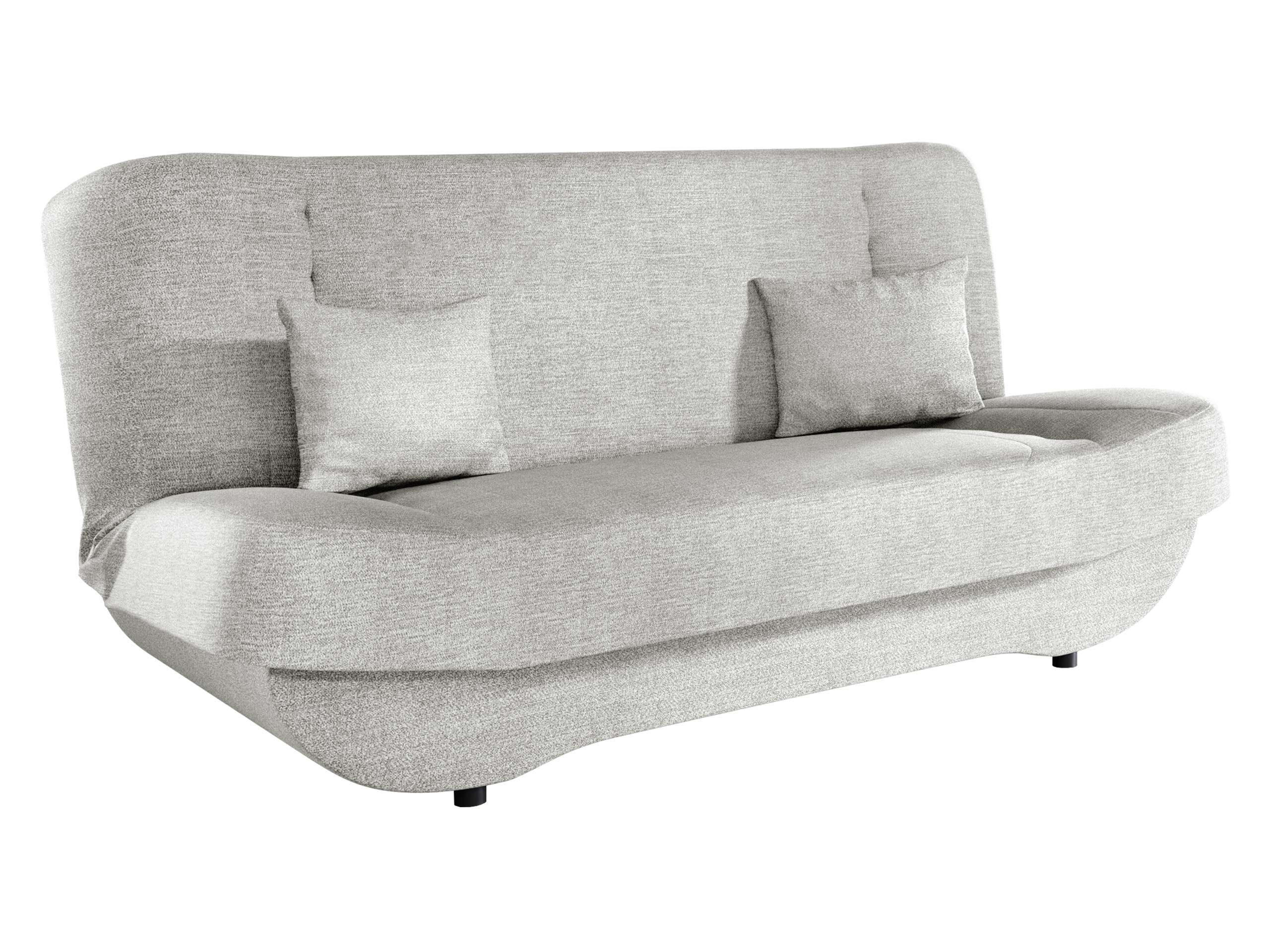 SCHLAFSOFA Pinto - Hellgrau/Schwarz, Holzwerkstoff/Kunststoff (190/94/90cm) - MIRJAN24