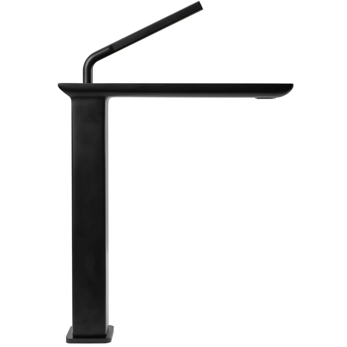 WASCHBECKENARMATUR Rea Modo Black High - Schwarz, Metall (5/26.5/24.5cm) - REA