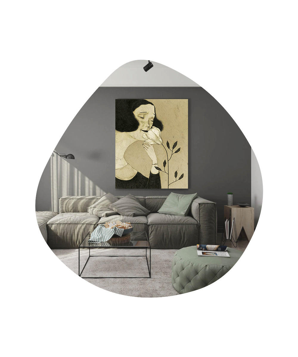 SPIEGEL Beso 60x60cm - Transparent, Holzwerkstoff (60/60/3.5cm) - moebel17