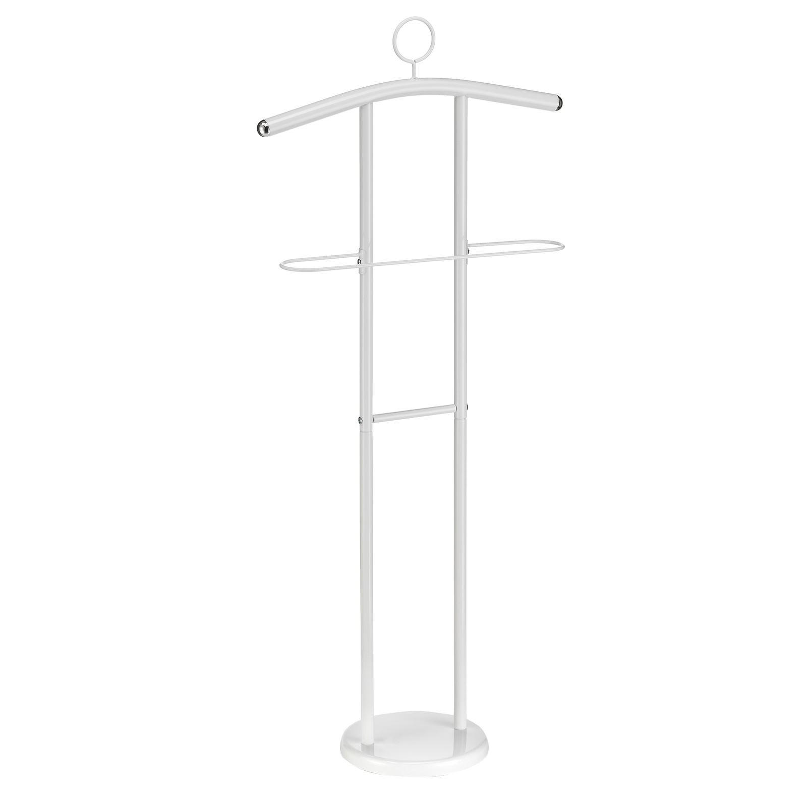 CARO-Möbel Herrendiener Weiß 48x110x22 cm