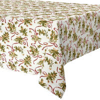 WEIHNACHTSTISCHDECKE Fleckenabweisend 180x130 cm - Creme, Textil (180/130cm) - Excellent Houseware