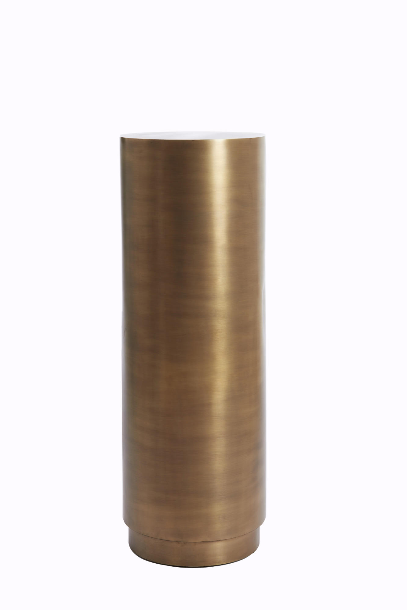 SÄULE Alarios Bronze Ø35/100 cm - Bronzefarben, Metall (35/35/100cm) - Light & Living