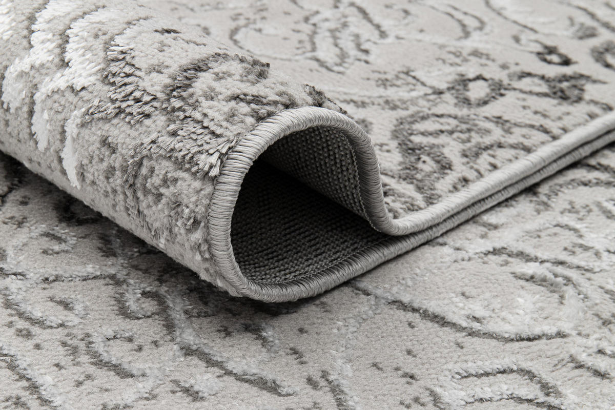 TEPPICH ARES Hellgrau 300/400 cm - Hellgrau, Kunststoff (300/400cm) - Tapiso