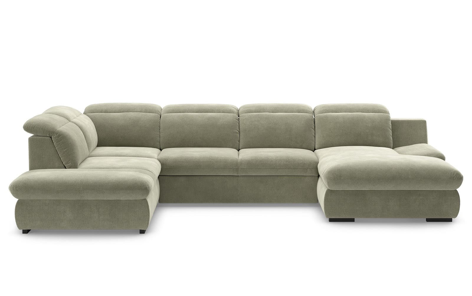 Cotta Wohnlandschaft Grün 341x80x218 cm