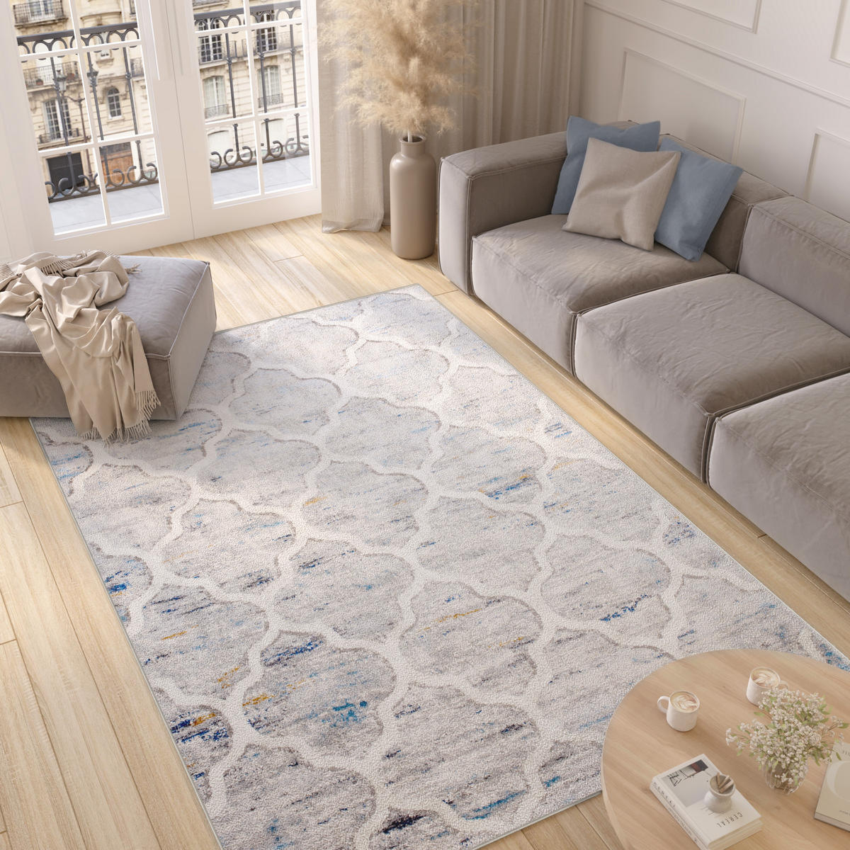 TEPPICH VALLEY Grau 200/300 cm - Grau, Textil (200/300cm) - Tapiso