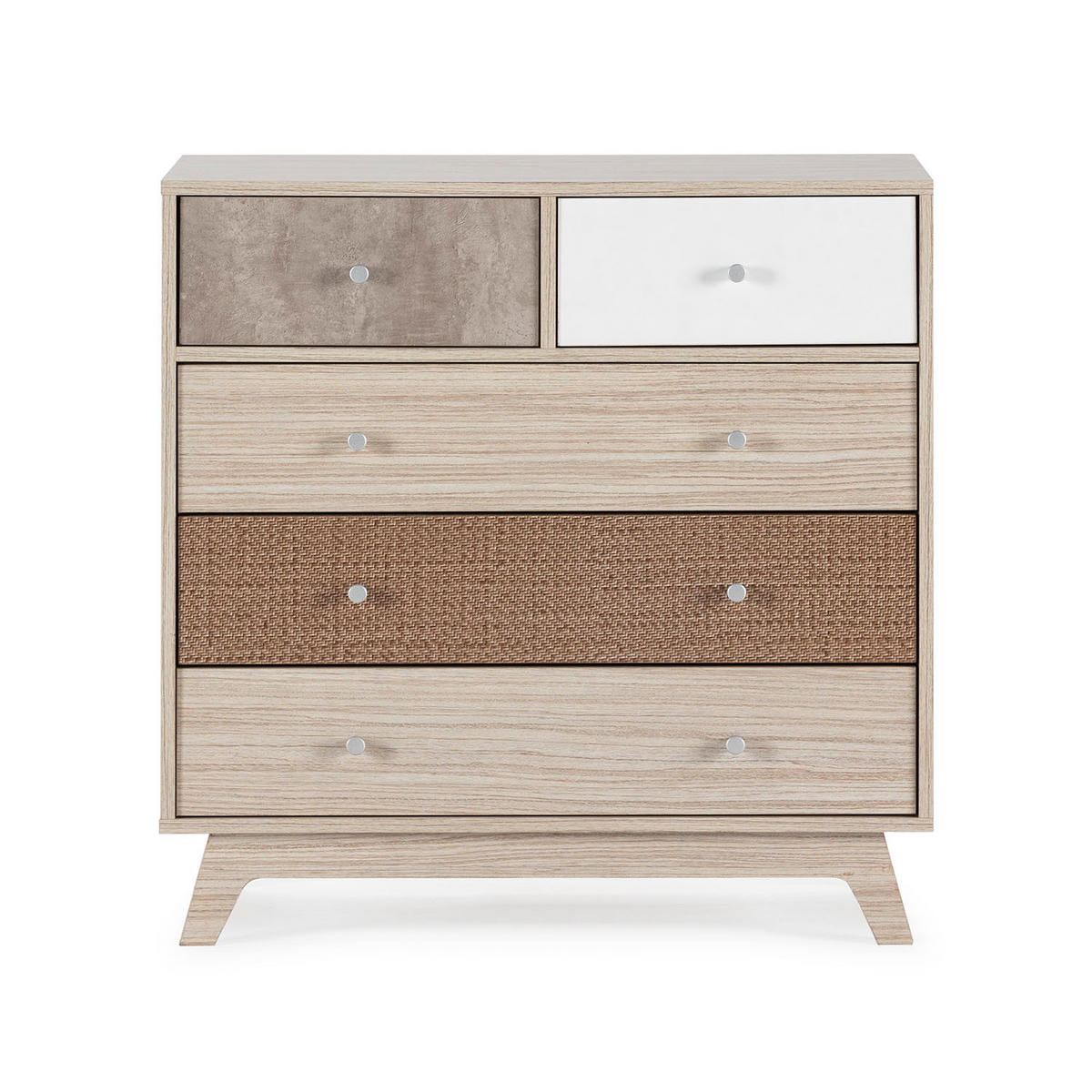 KOMMODE Maia 80/40/80 - Multicolor, Holzwerkstoff (80/80/40cm)