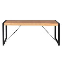 ESSTISCH Boaz Braun 90/200/76 cm - Braun, Holz (90/200/76cm) - Starfurn