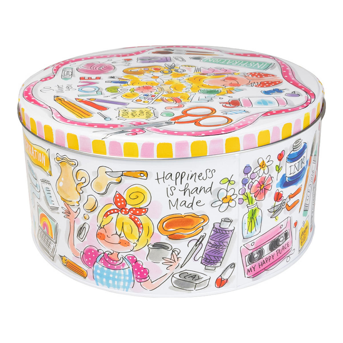 DOSEN Kreativität in Bunt - 24cm - Multicolor, Metall (24/12/24cm) - Blond Amsterdam